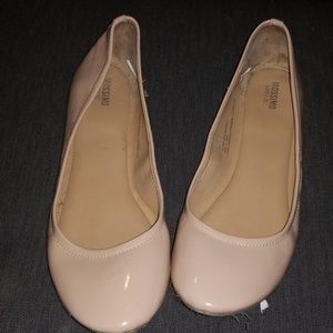 Mossimo faux patent ballet flats